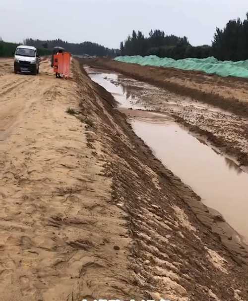 石家庄桥西区河道降水